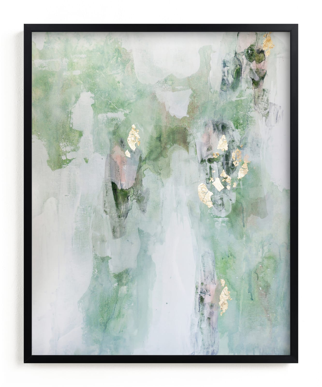 "Leaf It Alone" - Limited Edition Art Print by Christine Olmstead in beautiful frame options and a variety of sizes.