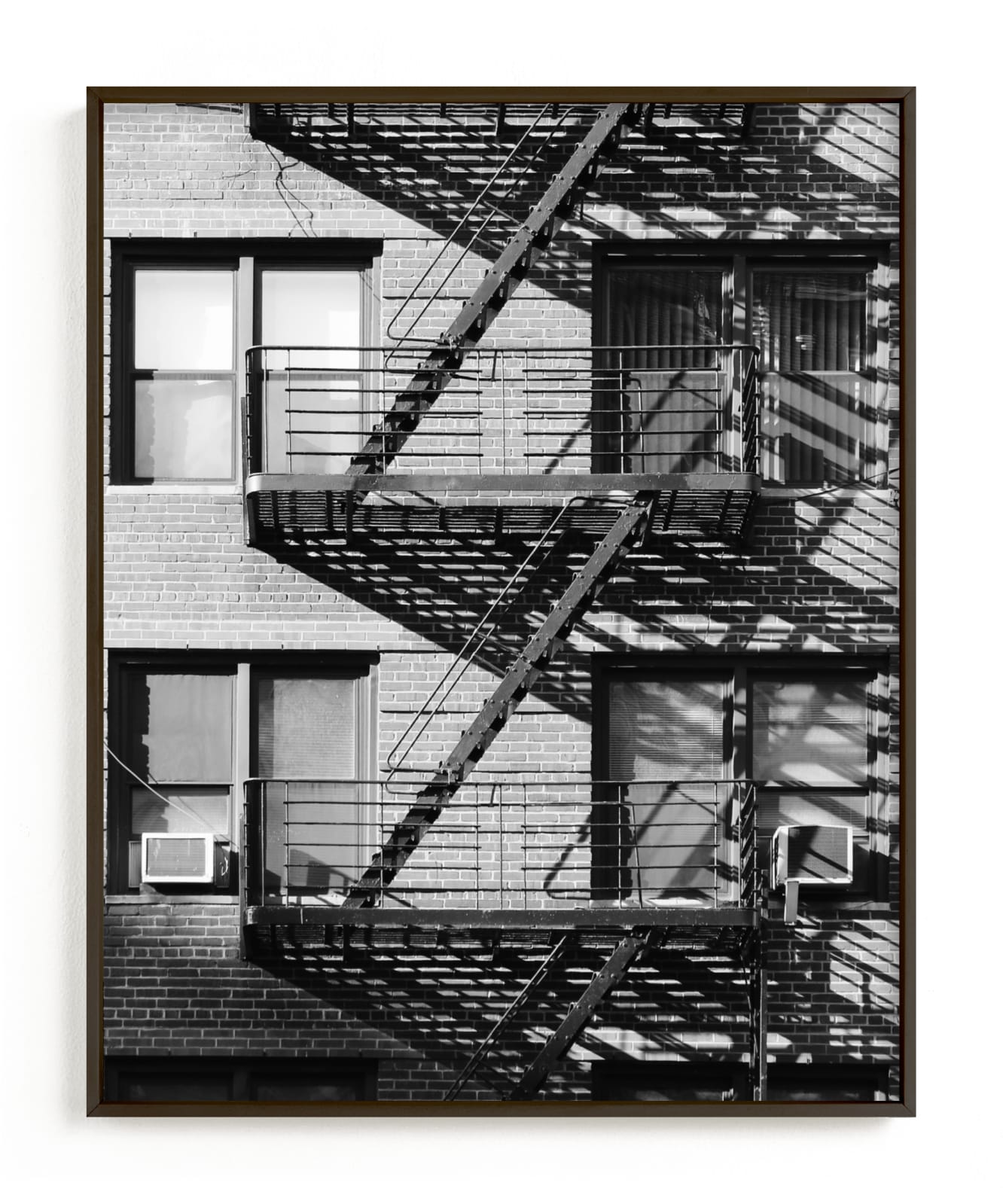 "Up Down NYC" - Limited Edition Art Print by lulu and isabelle in beautiful frame options and a variety of sizes.