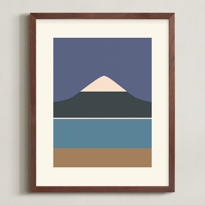 "Horizons Set 4" - Limited Edition Art Print by Roseanne Kenny in beautiful frame options and a variety of sizes.