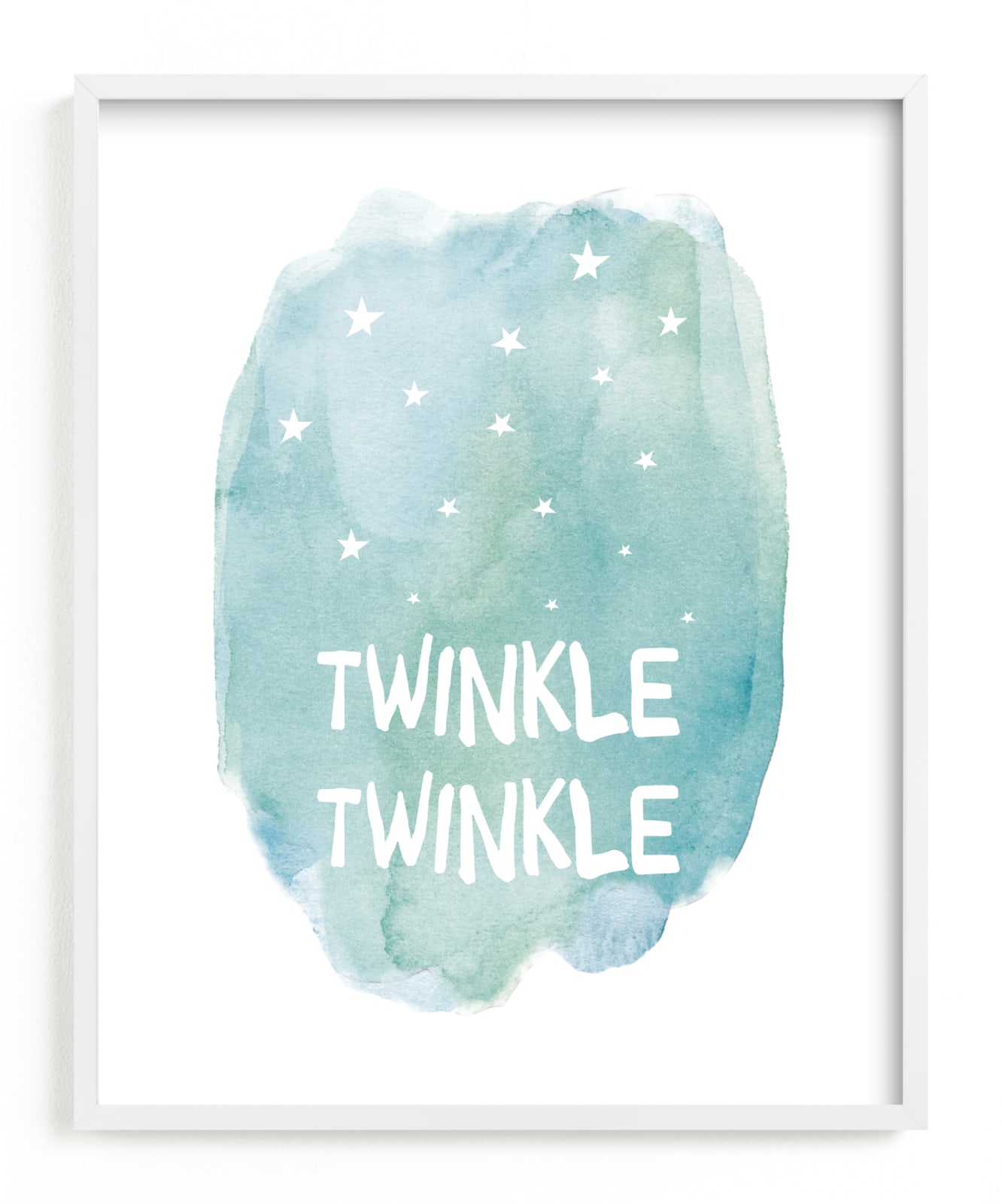 "Twinkle Twinkle" - Limited Edition Art Print by Amy Hall in beautiful frame options and a variety of sizes.