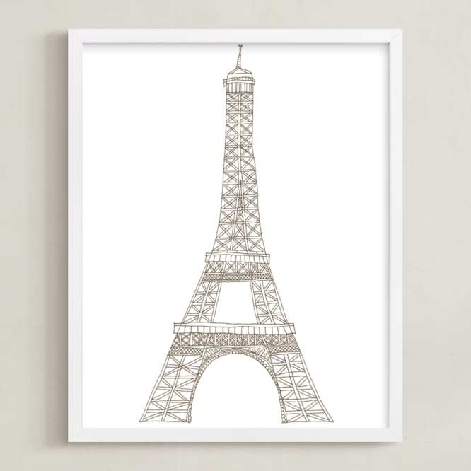 Eiffel Tower in Pen