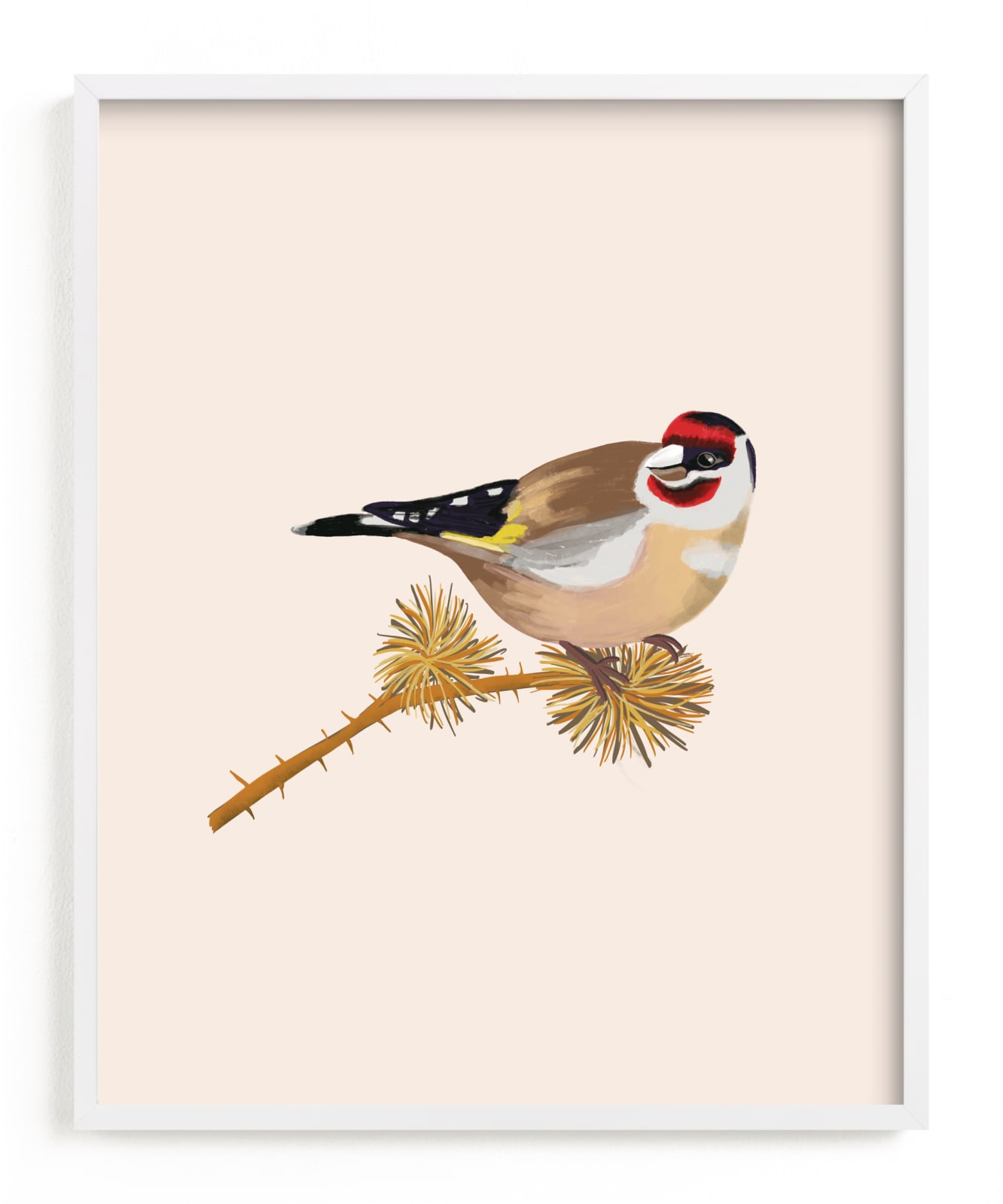 "The goldfinch 2" by Nina Leth in beautiful frame options and a variety of sizes.