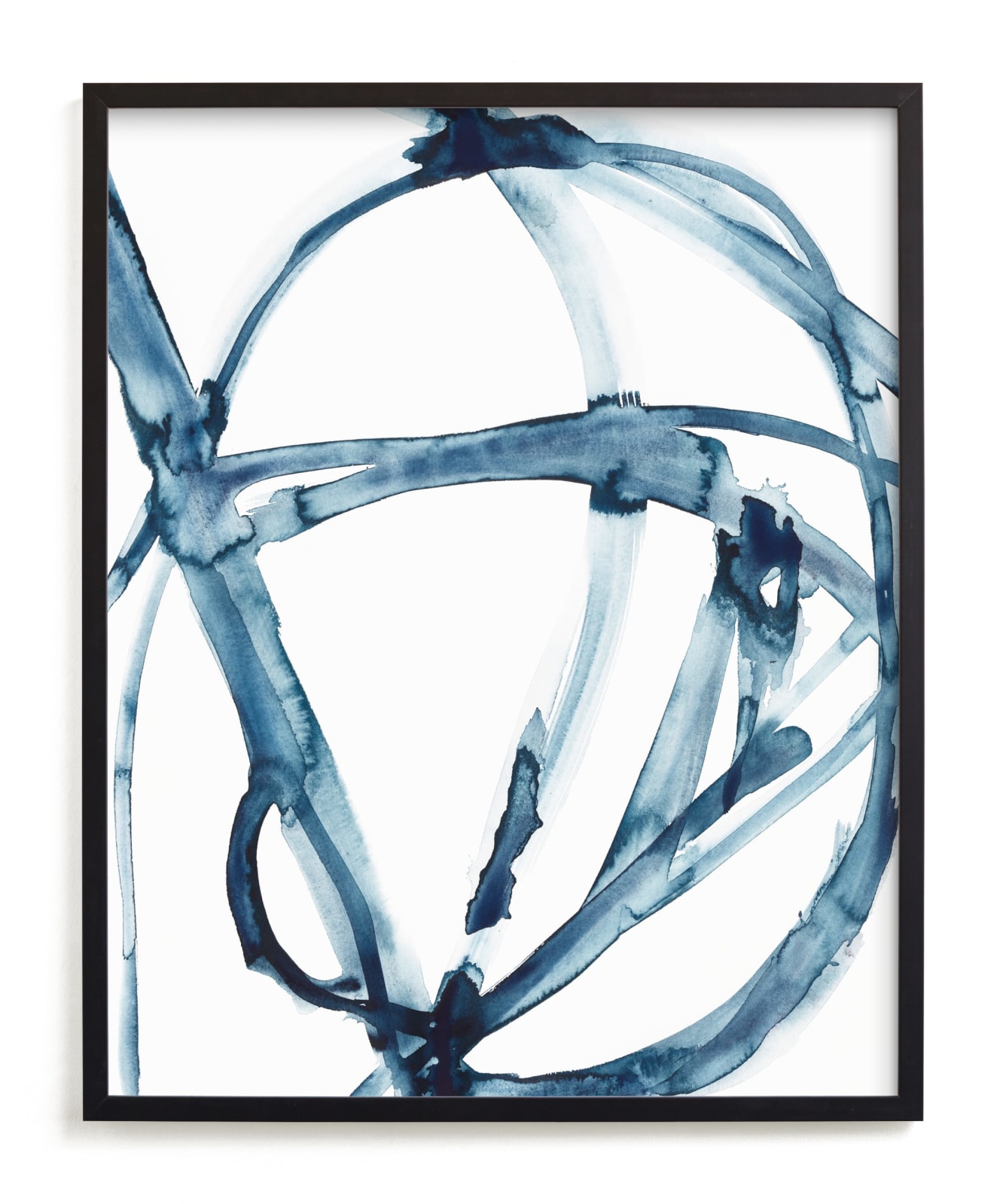 "Indigo Plant Cell" - Limited Edition Art Print by Mary Gaspar in beautiful frame options and a variety of sizes.