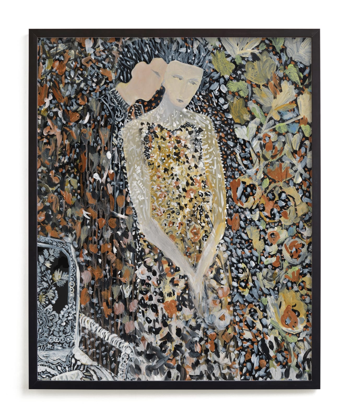 "Enmeshed" - Limited Edition Art Print by marcia biasiello in beautiful frame options and a variety of sizes.