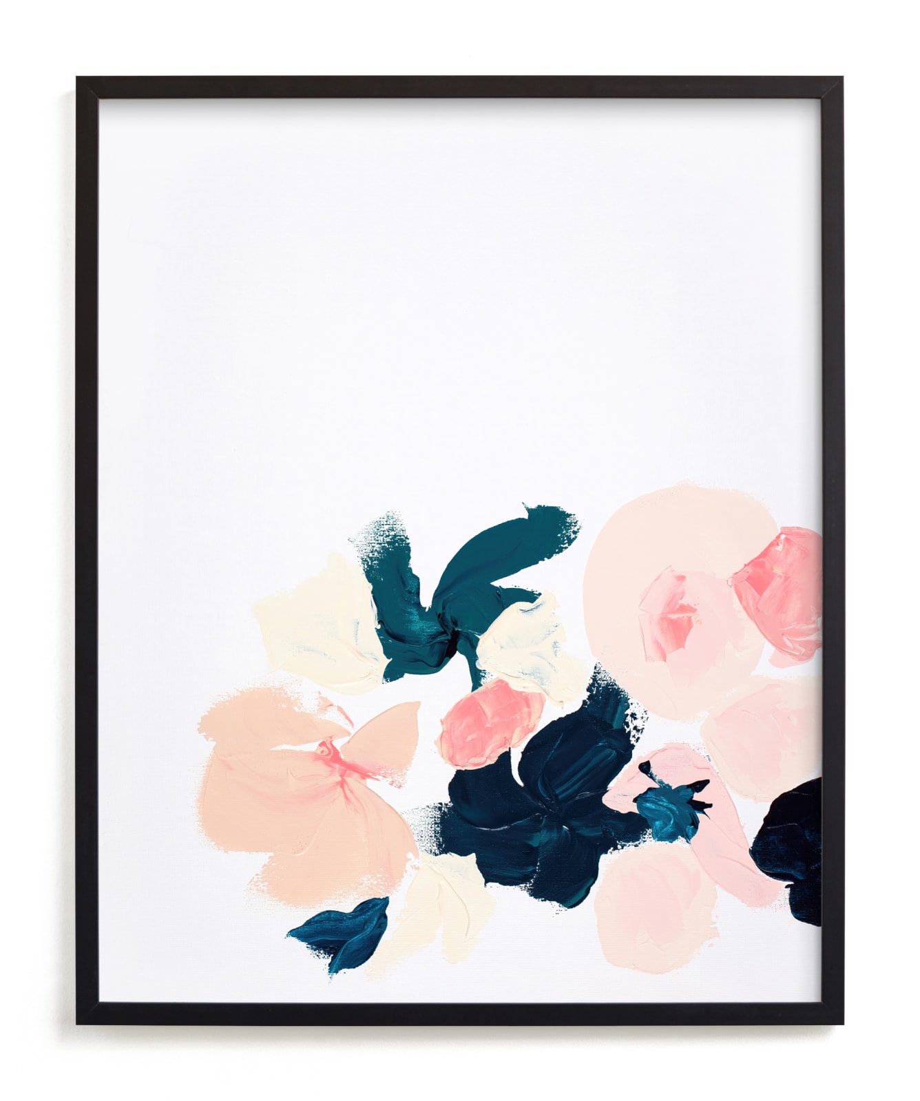 "January Botanical Abstract Print" - Limited Edition Art Print by Caryn Owen in beautiful frame options and a variety of sizes.