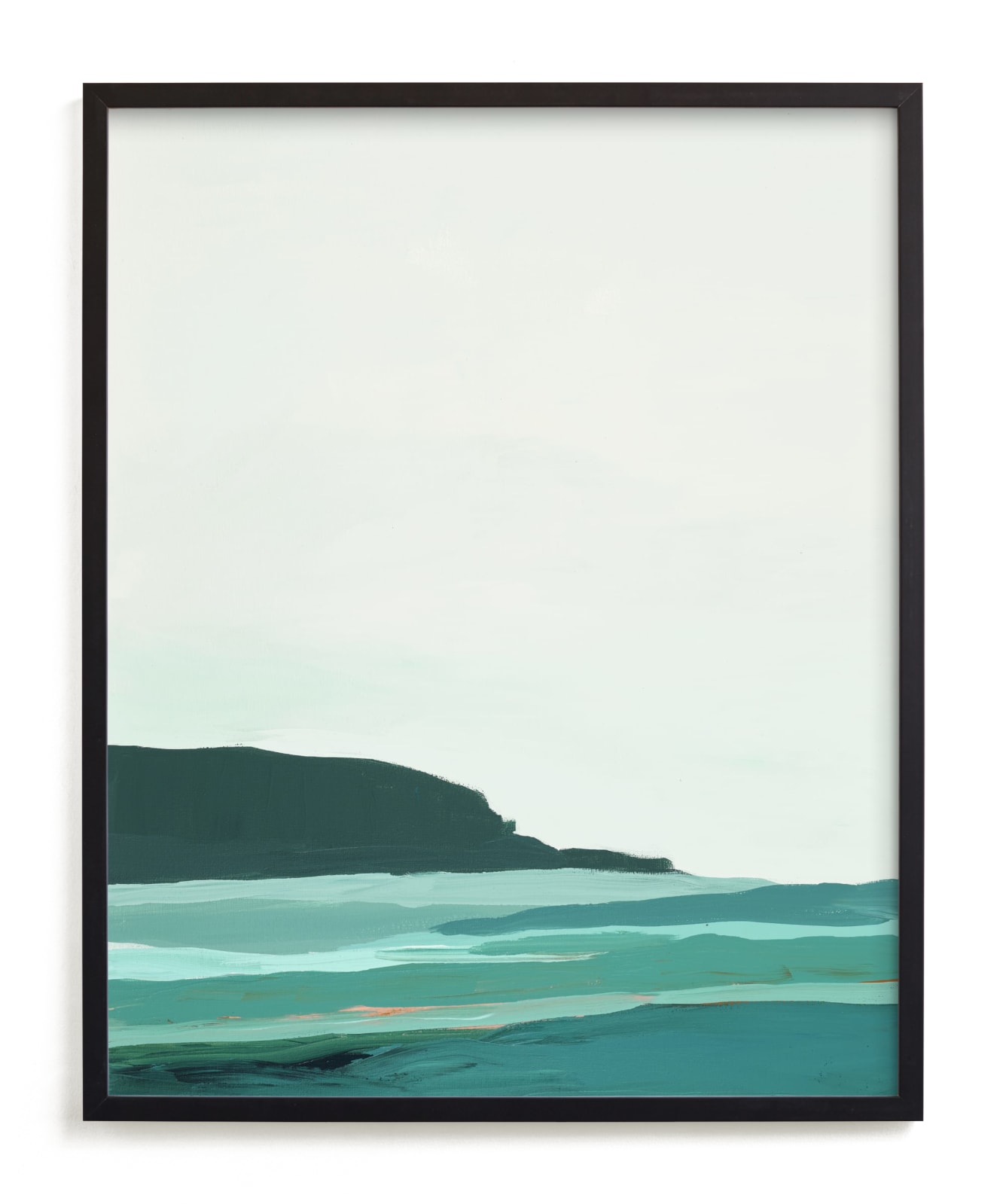 "Abstract Pacific Seascape Diptych 2" - Limited Edition Art Print by Caryn Owen in beautiful frame options and a variety of sizes.