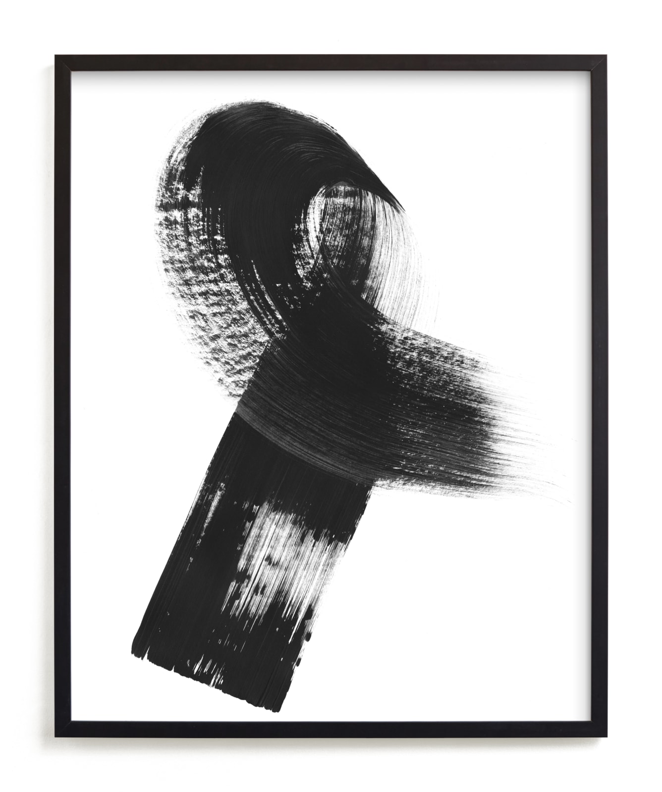 "Swash" - Limited Edition Art Print by MinimalType in beautiful frame options and a variety of sizes.