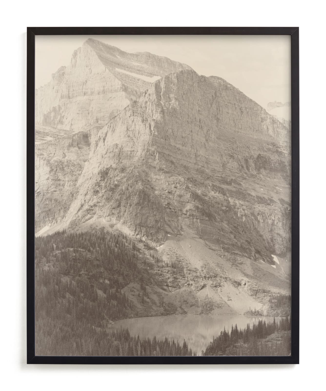 "Glacier National Park" - Limited Edition Art Print by Brooke Chandler in beautiful frame options and a variety of sizes.