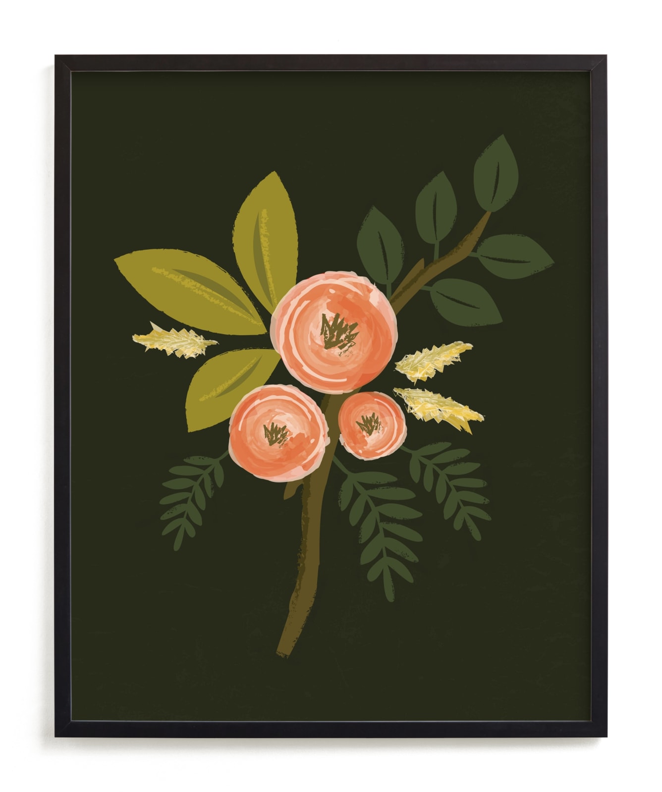 "Botanical no.1" - Limited Edition Art Print by Karidy Walker in beautiful frame options and a variety of sizes.