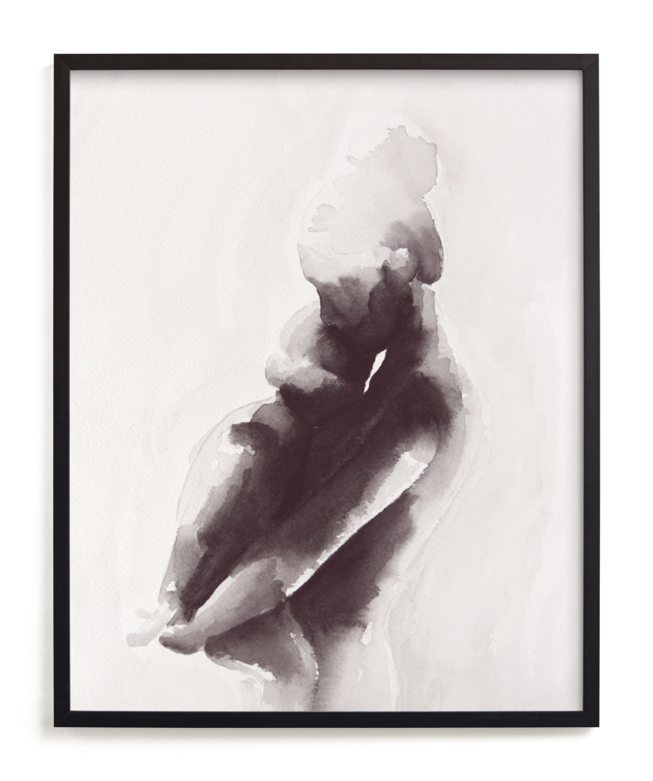 "Mother Embrace Color" - Open Edition Fine Art Print by Kate Ahn in beautiful frame options and a variety of sizes.