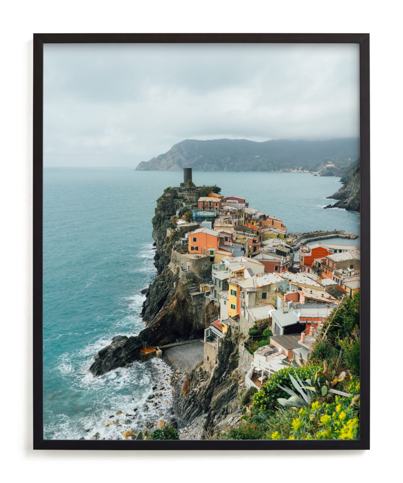 "Vernazza Vista " by Kate Baird in beautiful frame options and a variety of sizes.