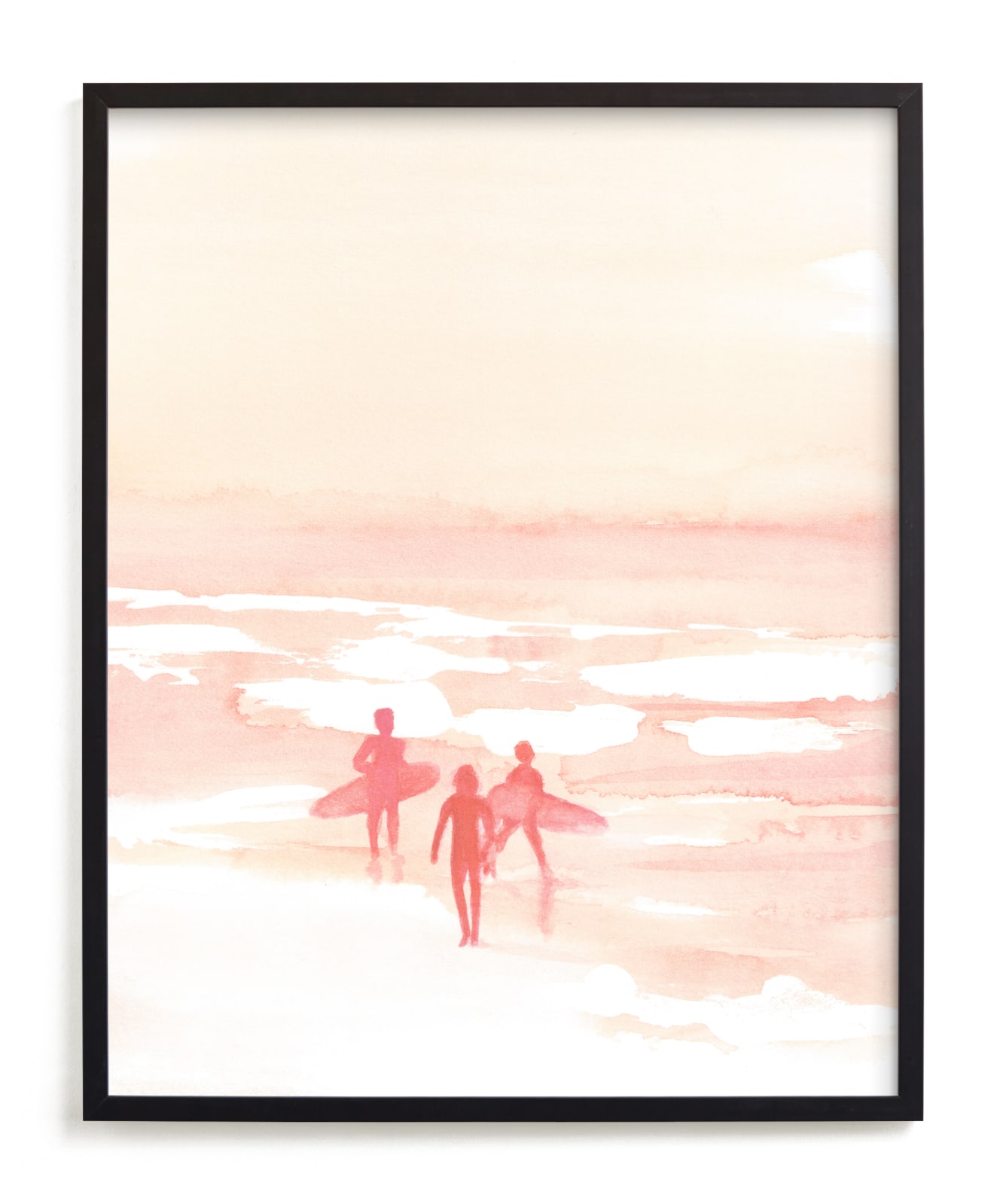 "Orange Sky" by Jenny Partrite in beautiful frame options and a variety of sizes.