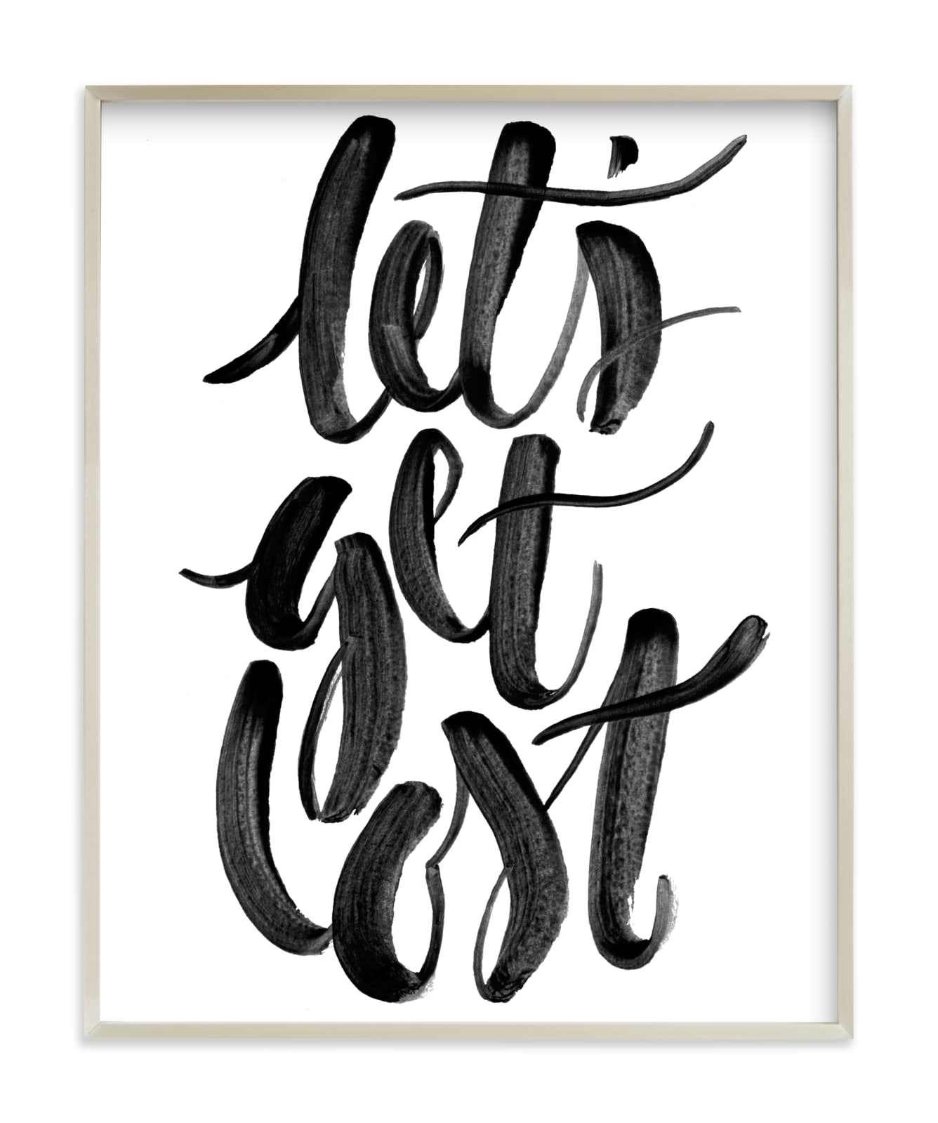 "Let's Get Lost" - Limited Edition Art Print by Sam Dubeau in beautiful frame options and a variety of sizes.