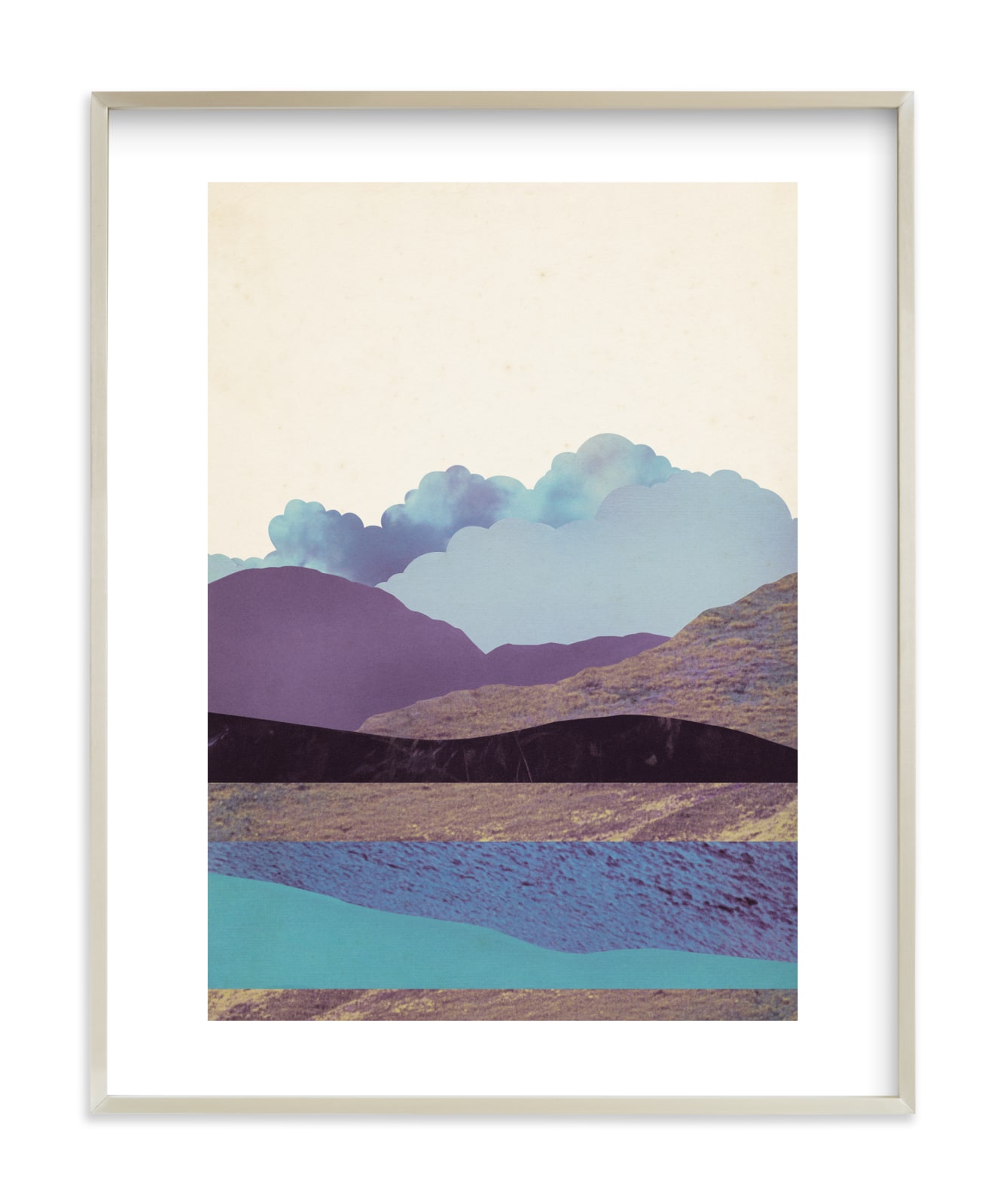 "Peaceful Valley" - Limited Edition Art Print by Field and Sky in beautiful frame options and a variety of sizes.