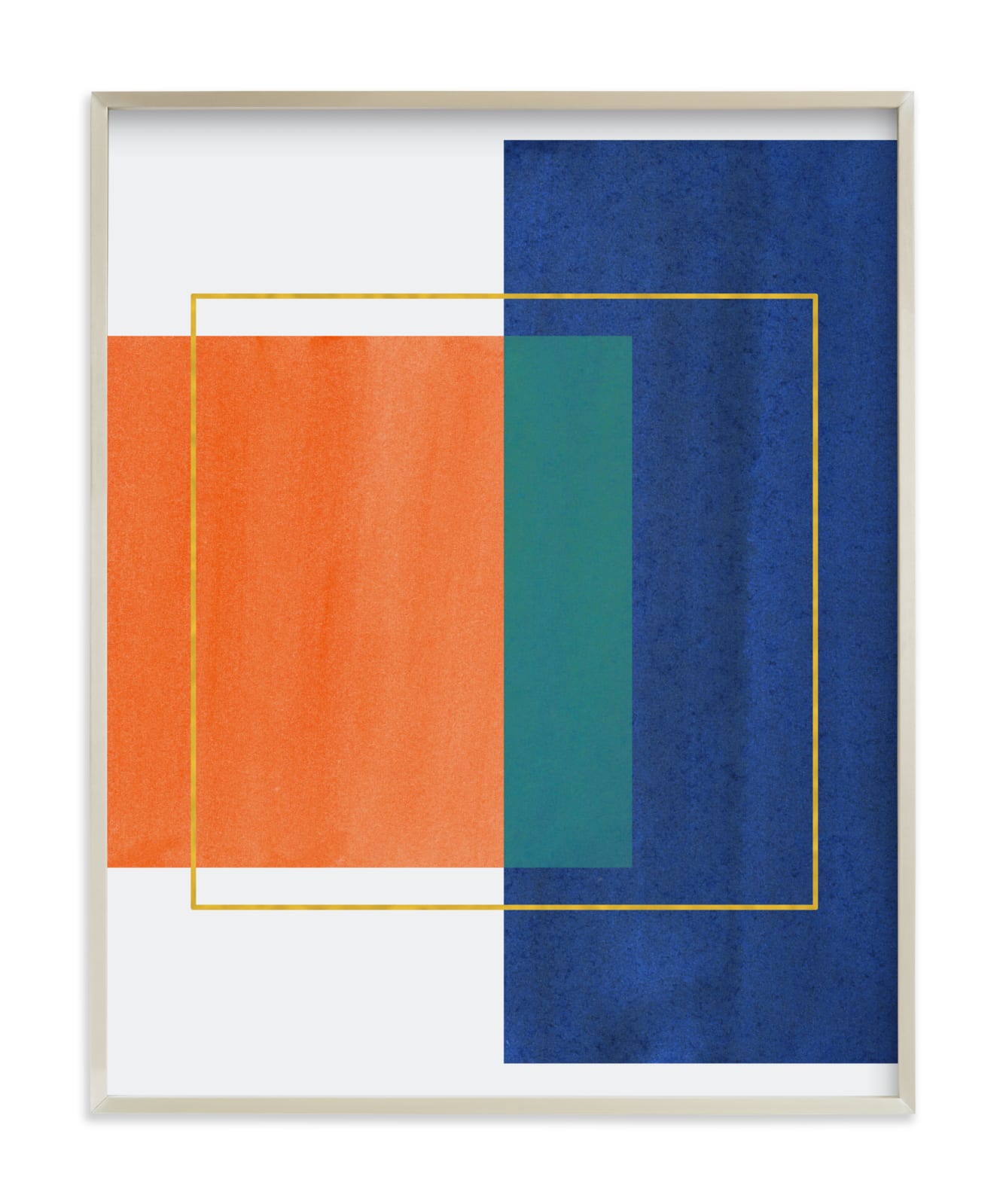 "Color Blocking III" by Yaling Hou Suzuki in beautiful frame options and a variety of sizes.