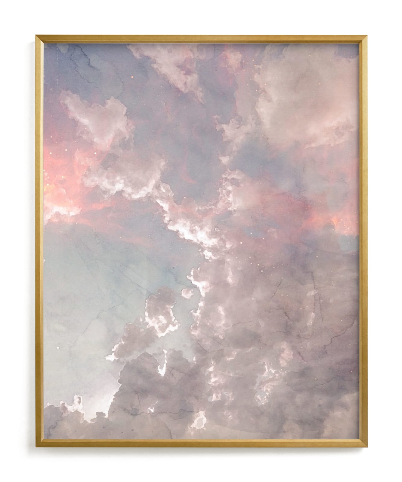 "Candy Sky" - Limited Edition Art Print by EMANUELA CARRATONI in beautiful frame options and a variety of sizes.