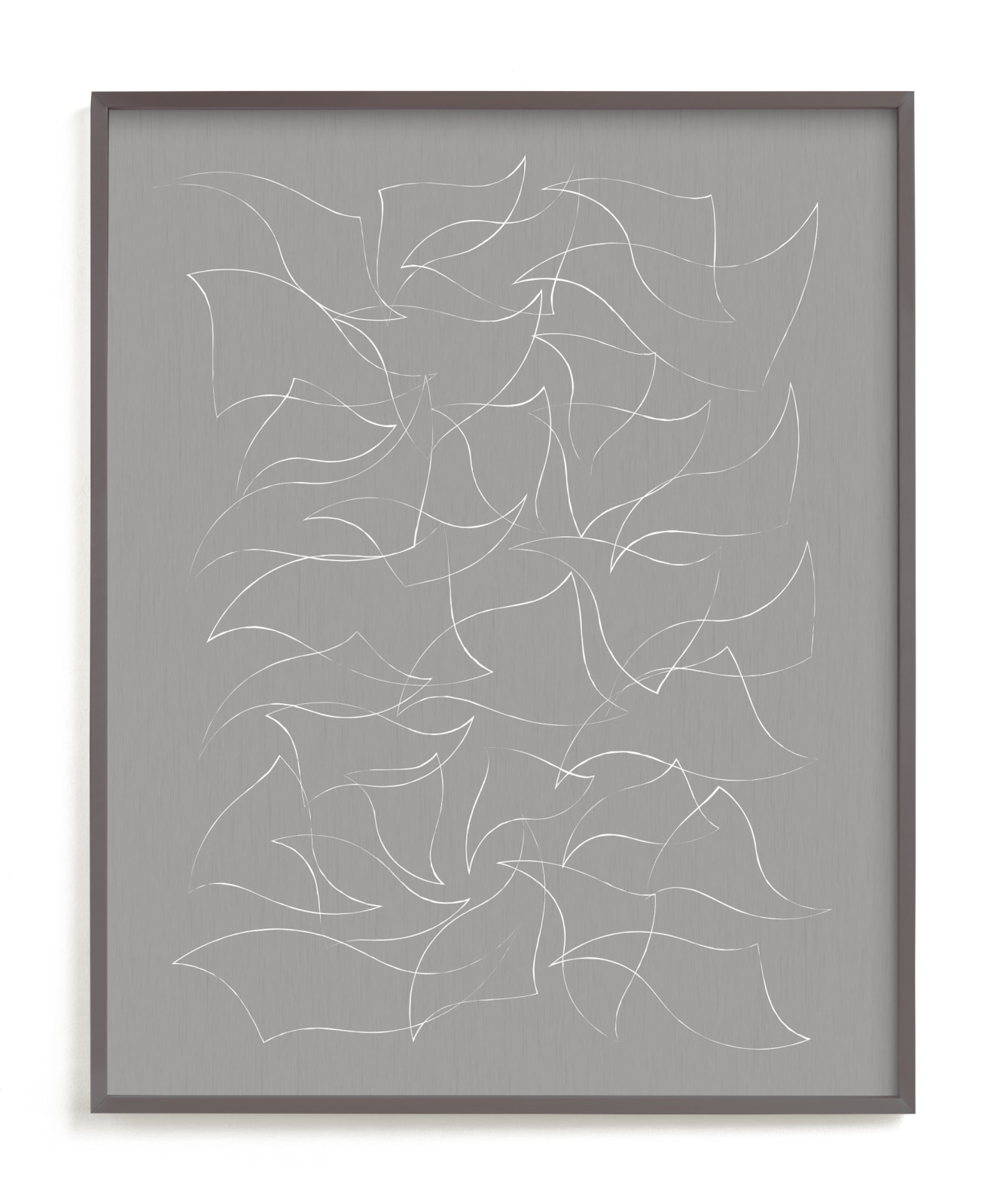"Flock (Pebble)" by Yohaku Oshima in beautiful frame options and a variety of sizes.