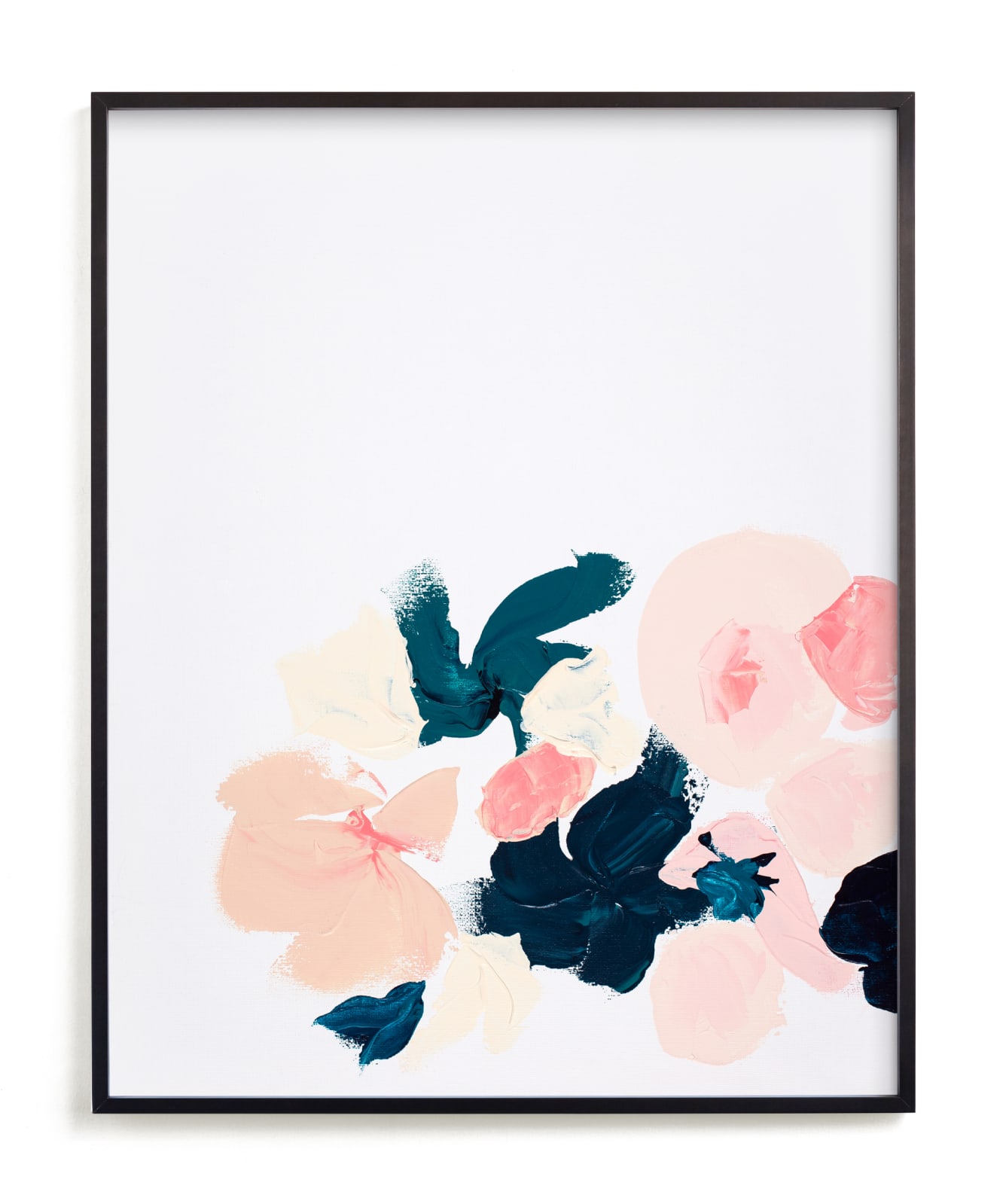 "January Botanical Abstract Print" by Caryn Owen in beautiful frame options and a variety of sizes.