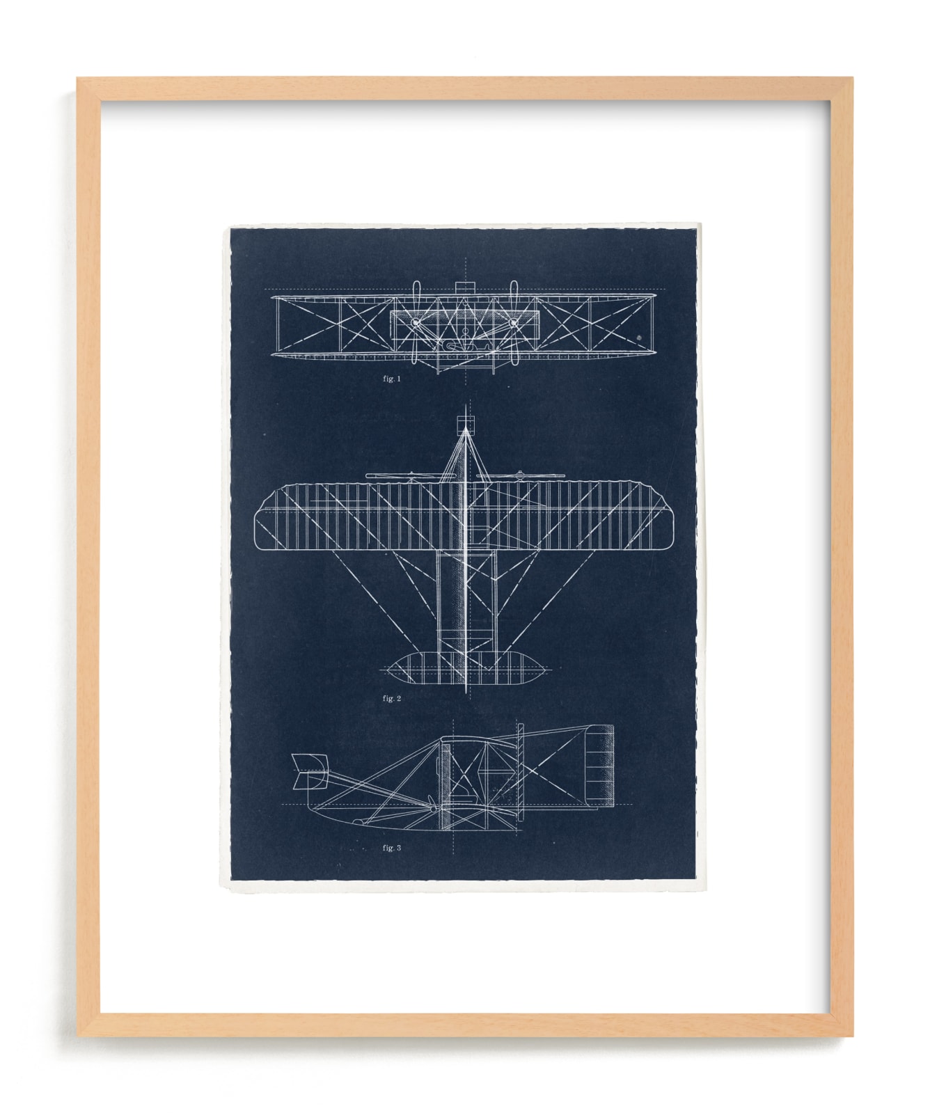 "Plane diagram" - Limited Edition Art Print by Robert and Stella in beautiful frame options and a variety of sizes.