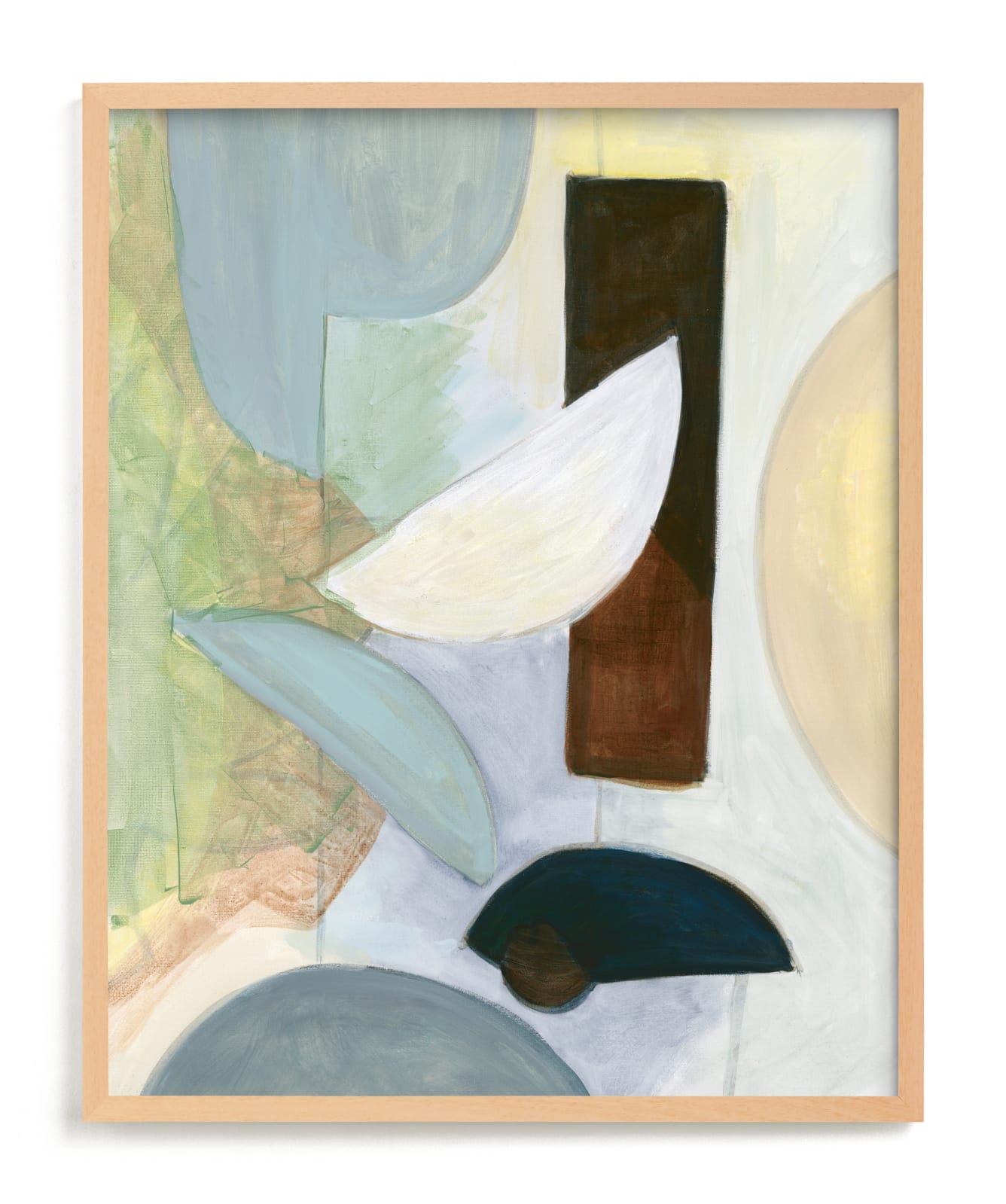 "April Abstract" by Lisa Travis in beautiful frame options and a variety of sizes.