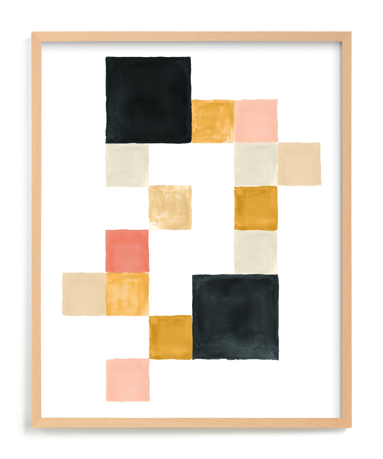 "Stacked No.2" by Cait Courneya in beautiful frame options and a variety of sizes.