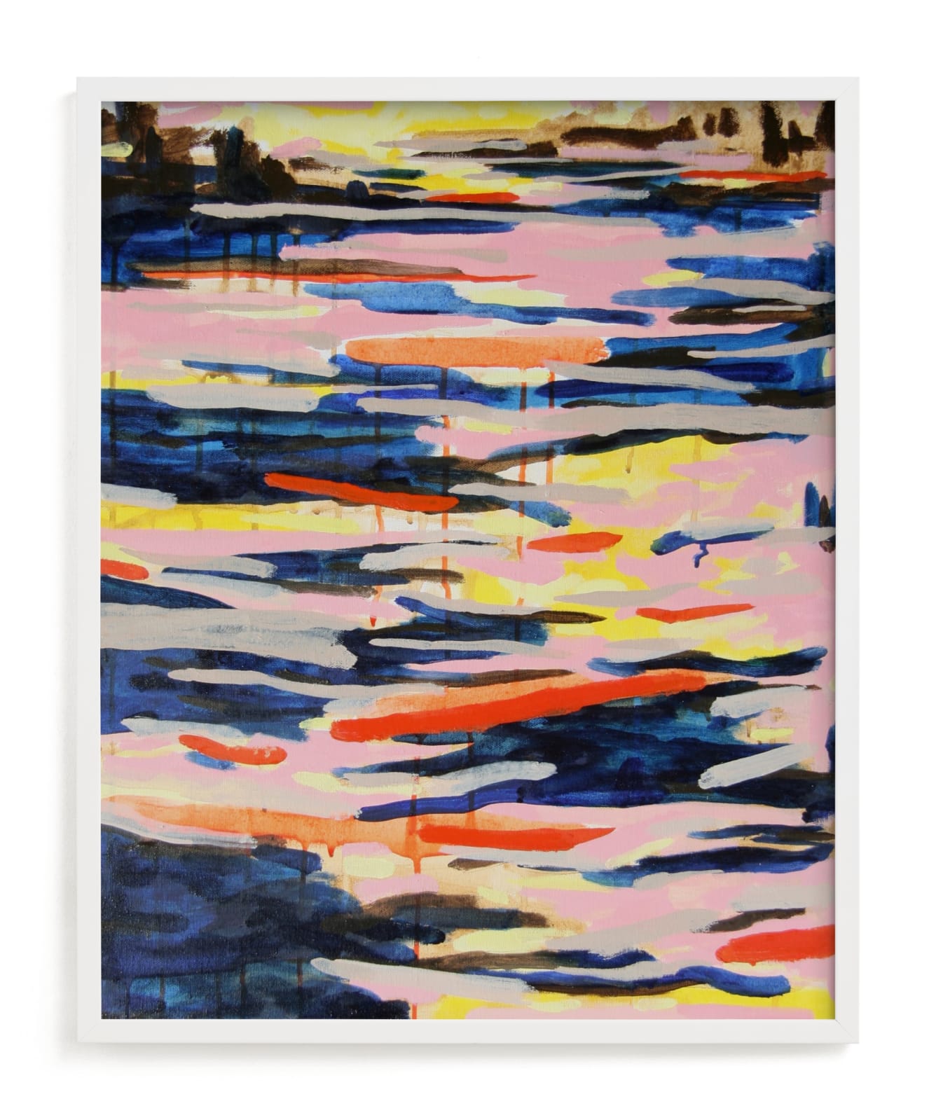 "X Flux" - Limited Edition Art Print by Kelly Johnston in beautiful frame options and a variety of sizes.