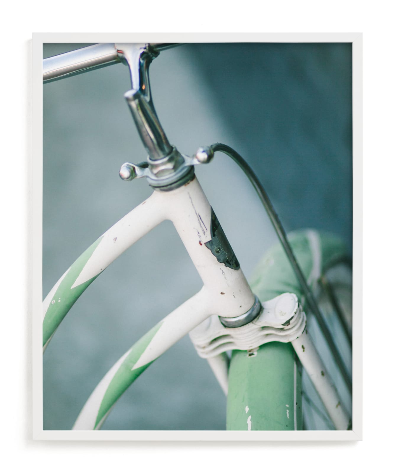 "Bicyclette I" - Limited Edition Art Print by Lindsay Ferraris Photography in beautiful frame options and a variety of sizes.