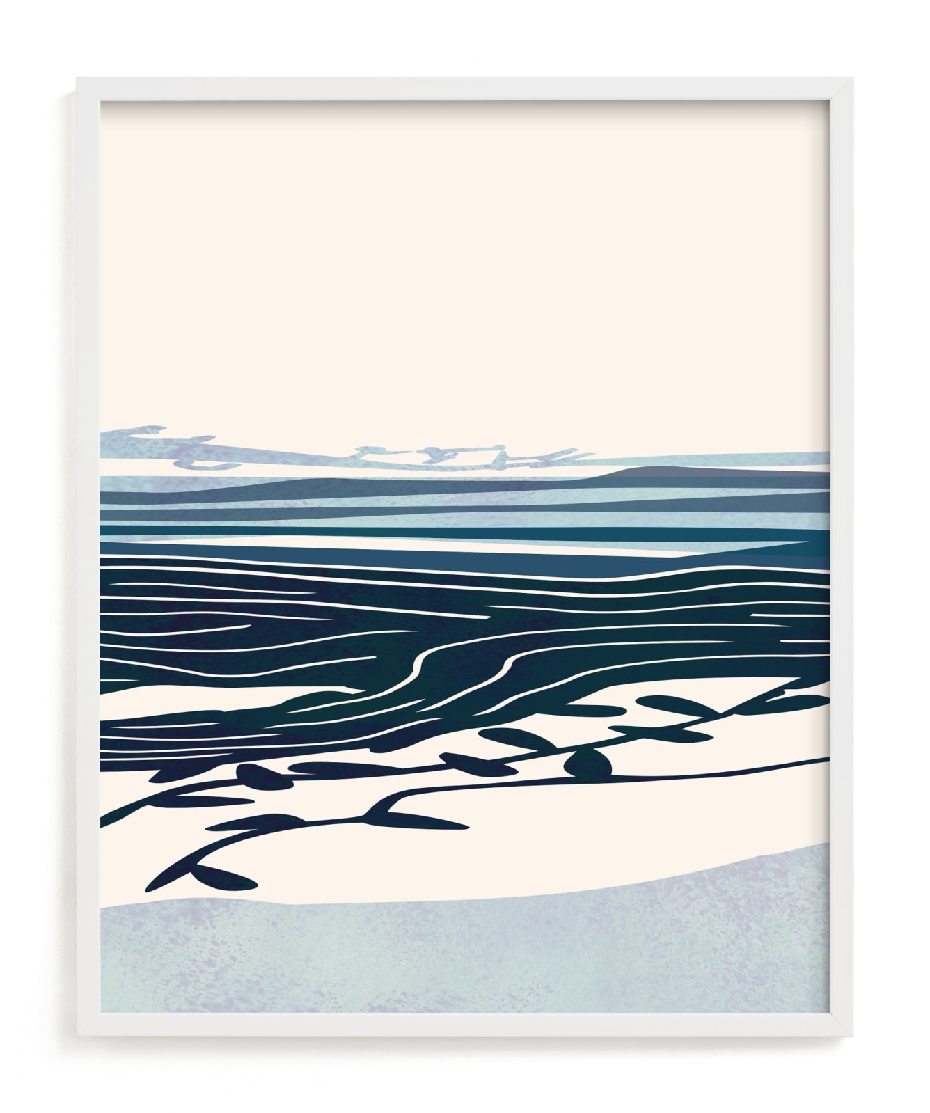 "Seascape II" - Limited Edition Art Print by Tatjana Koraksic in beautiful frame options and a variety of sizes.