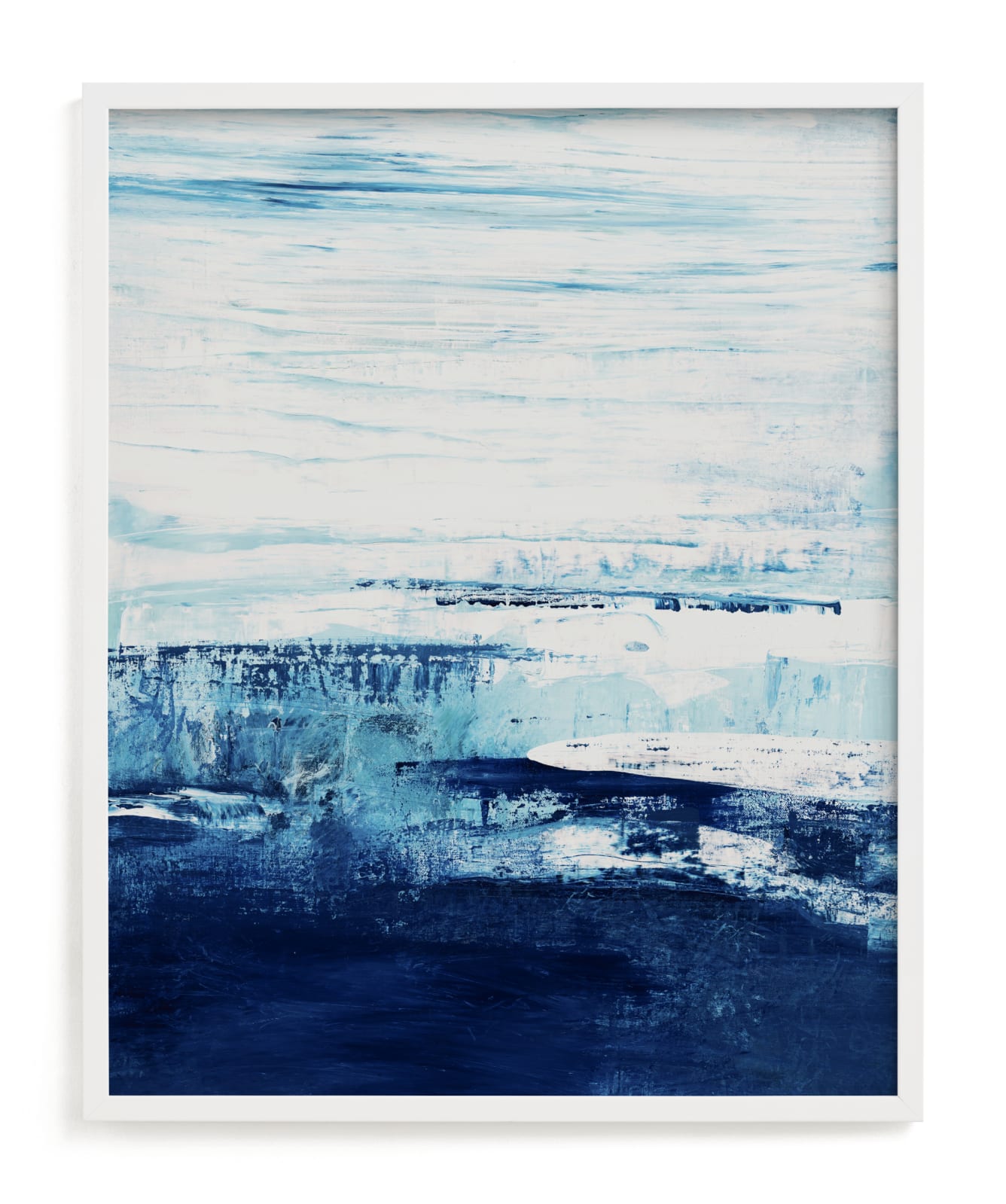 "Ice Out" - Limited Edition Art Print by Karen Kaul in beautiful frame options and a variety of sizes.