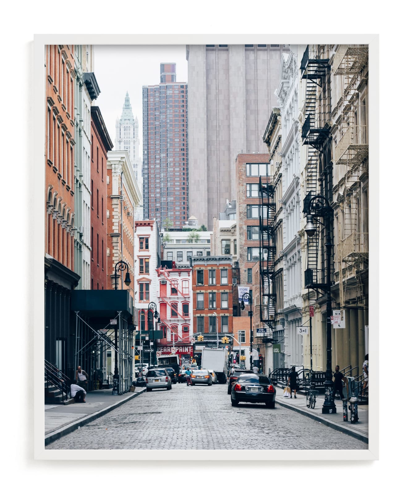 "SoHo" - Limited Edition Art Print by Kaitlin Rebesco in beautiful frame options and a variety of sizes.