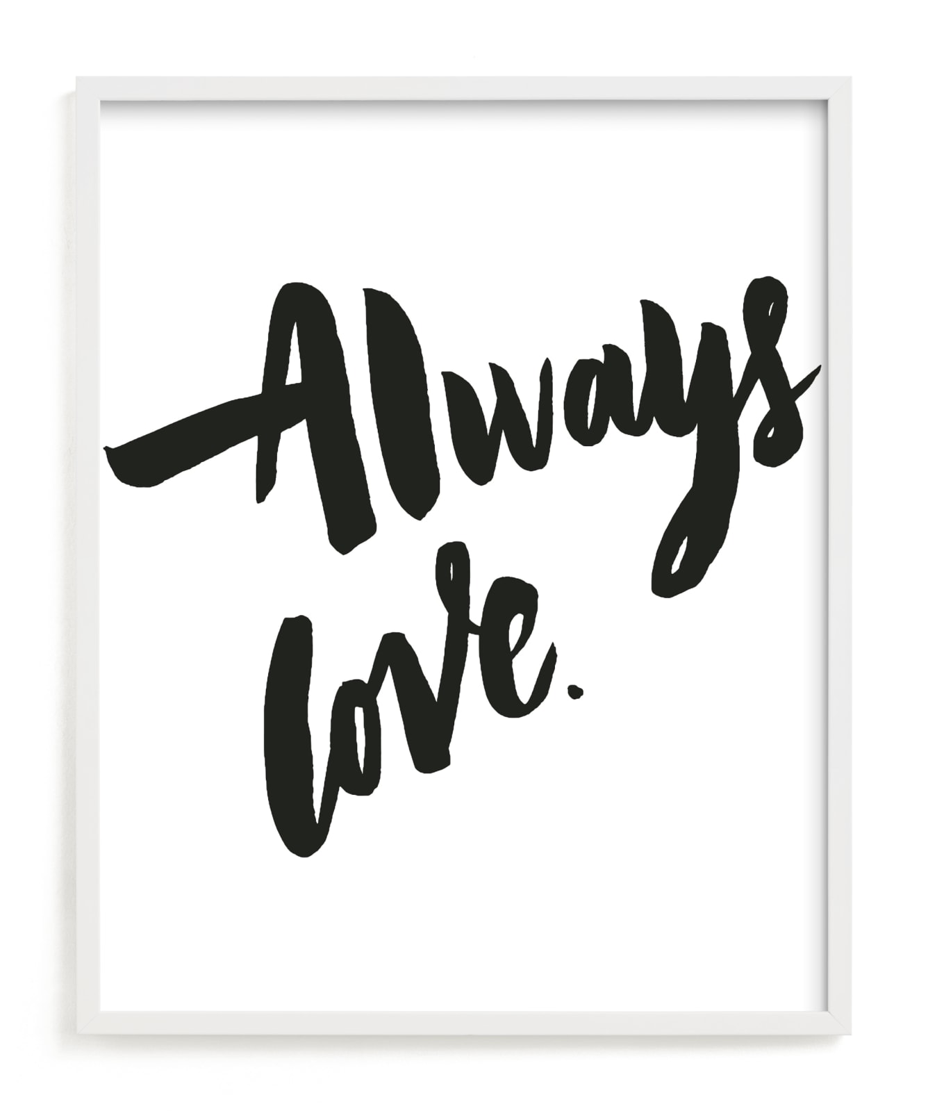 "Always Love" - Limited Edition Art Print by Maria Clarisse in beautiful frame options and a variety of sizes.
