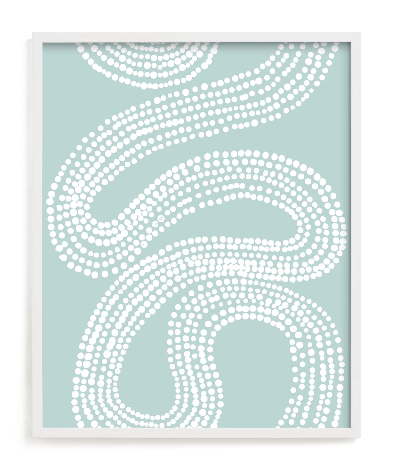 "River of Dots" - Limited Edition Art Print by Jorey Hurley in beautiful frame options and a variety of sizes.