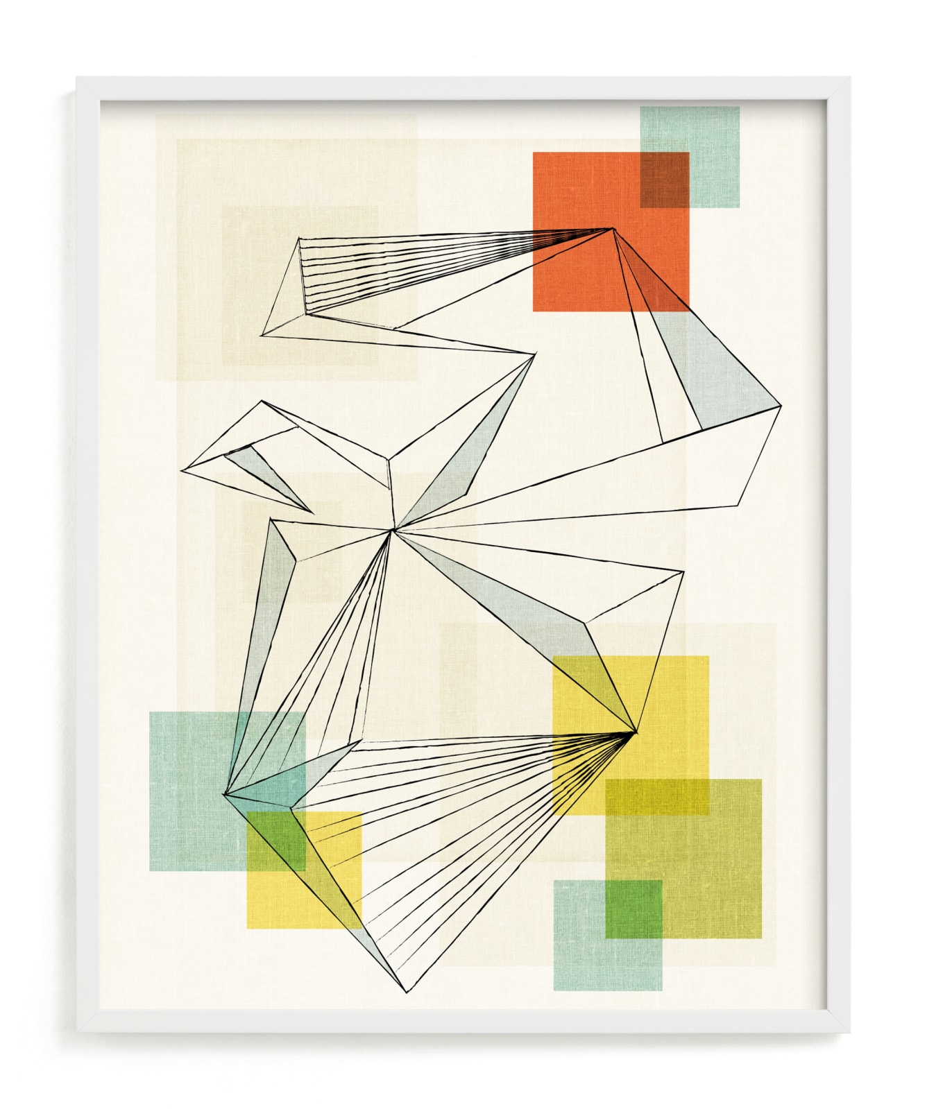 "We are all connected" - Limited Edition Art Print by Jennifer Morehead in beautiful frame options and a variety of sizes.