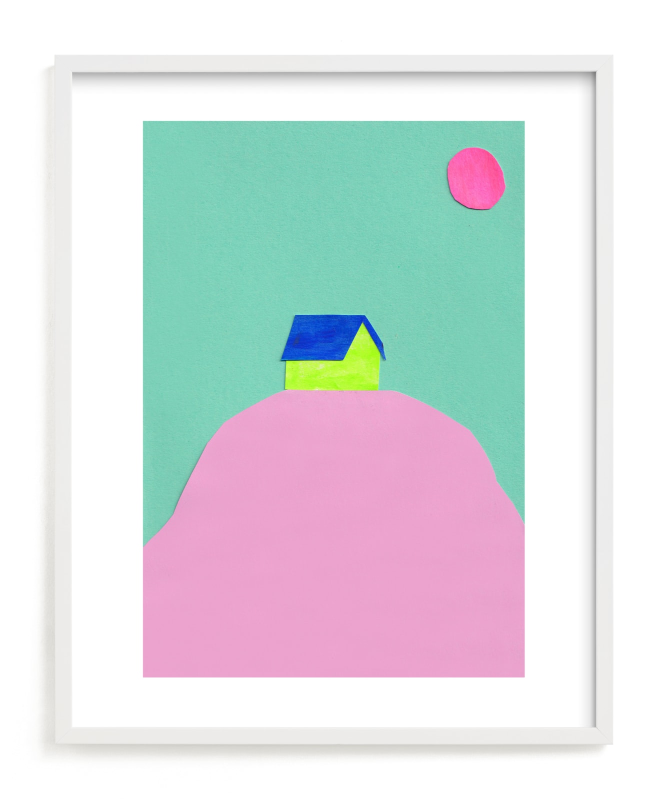 "Dia y Noche I" - Limited Edition Art Print by Marta. in beautiful frame options and a variety of sizes.