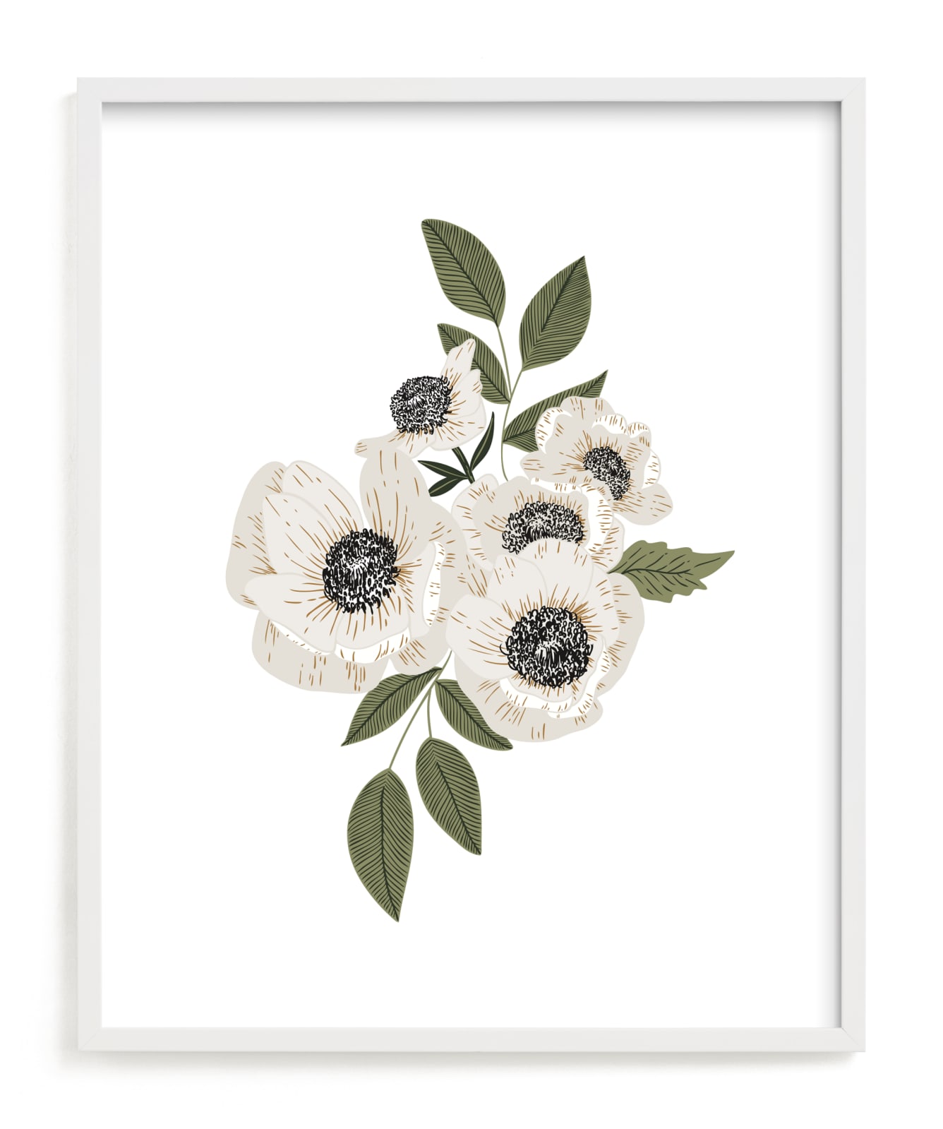 "Sincerity" - Limited Edition Art Print by Leah Bisch in beautiful frame options and a variety of sizes.