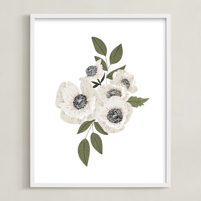 "Sincerity" - Limited Edition Art Print by Leah Bisch in beautiful frame options and a variety of sizes.