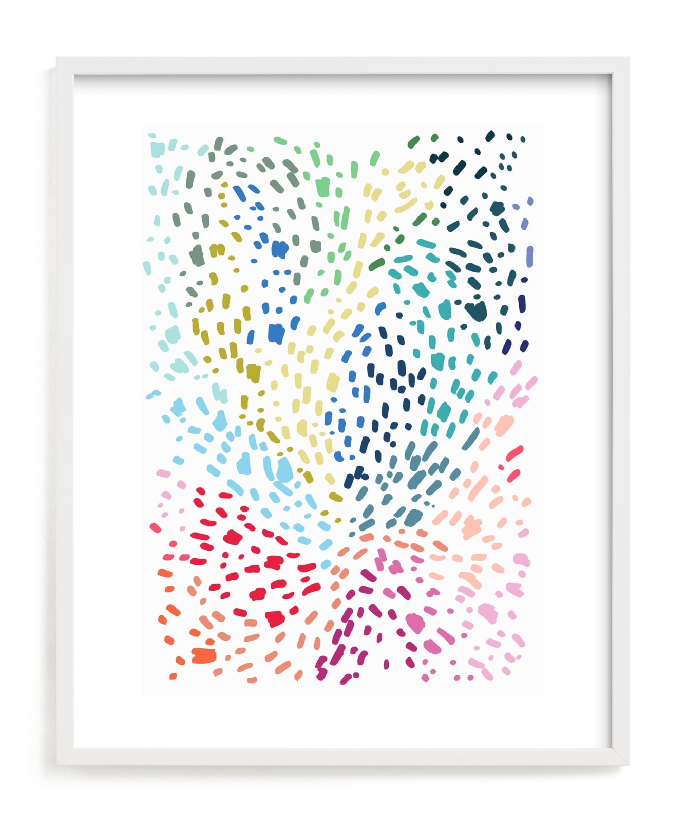"Spots and Dots" - Limited Edition Art Print by Katie Craig in beautiful frame options and a variety of sizes.