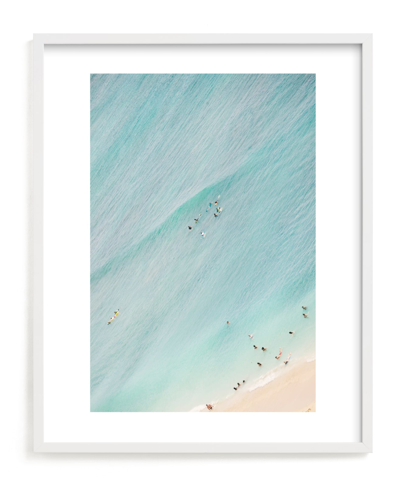 "Tiny Swimmers" - Limited Edition Art Print by Irene Suchocki in beautiful frame options and a variety of sizes.