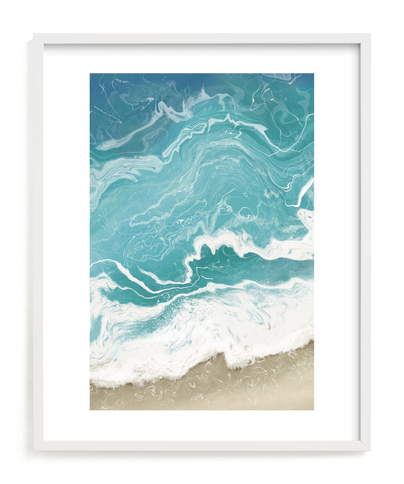 "Incoming Tide" by Paula Pecevich in beautiful frame options and a variety of sizes.