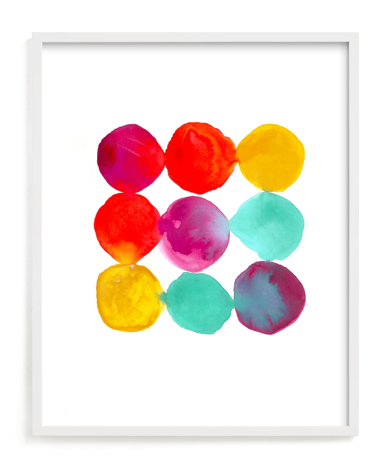 "Palette" - Art Print by Lori Wemple in beautiful frame options and a variety of sizes.