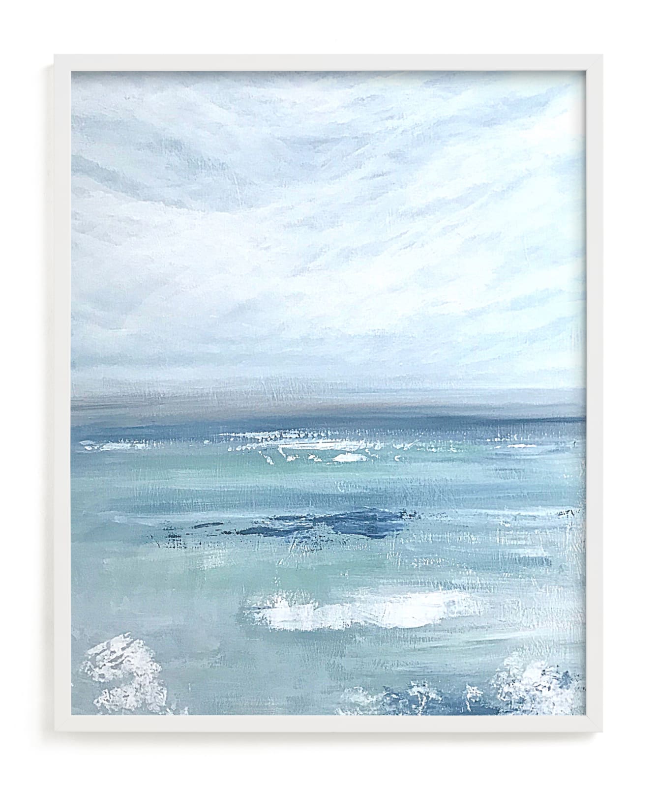 "Aqua View " by Colleen Ehrlich in beautiful frame options and a variety of sizes.