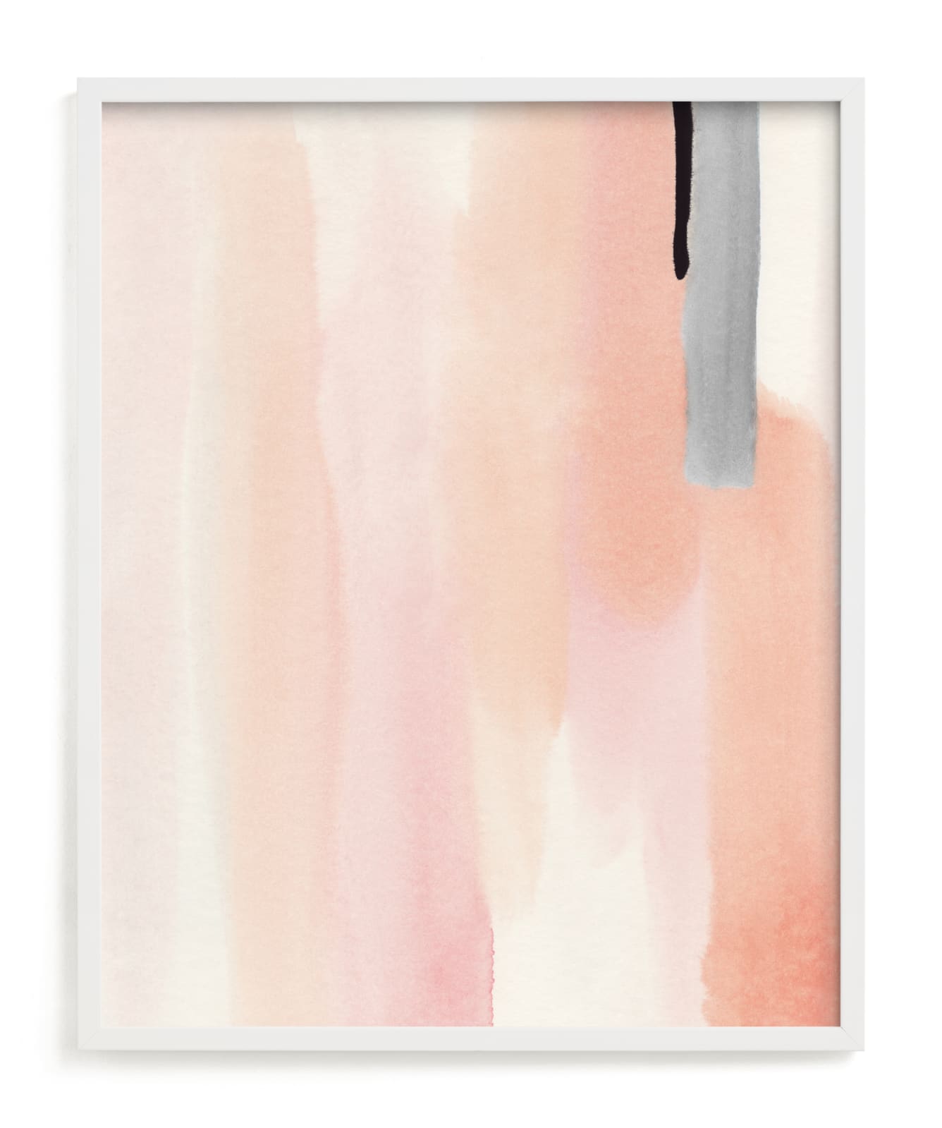 "Brush Strokes No.1" by Little Valley Studio in beautiful frame options and a variety of sizes.