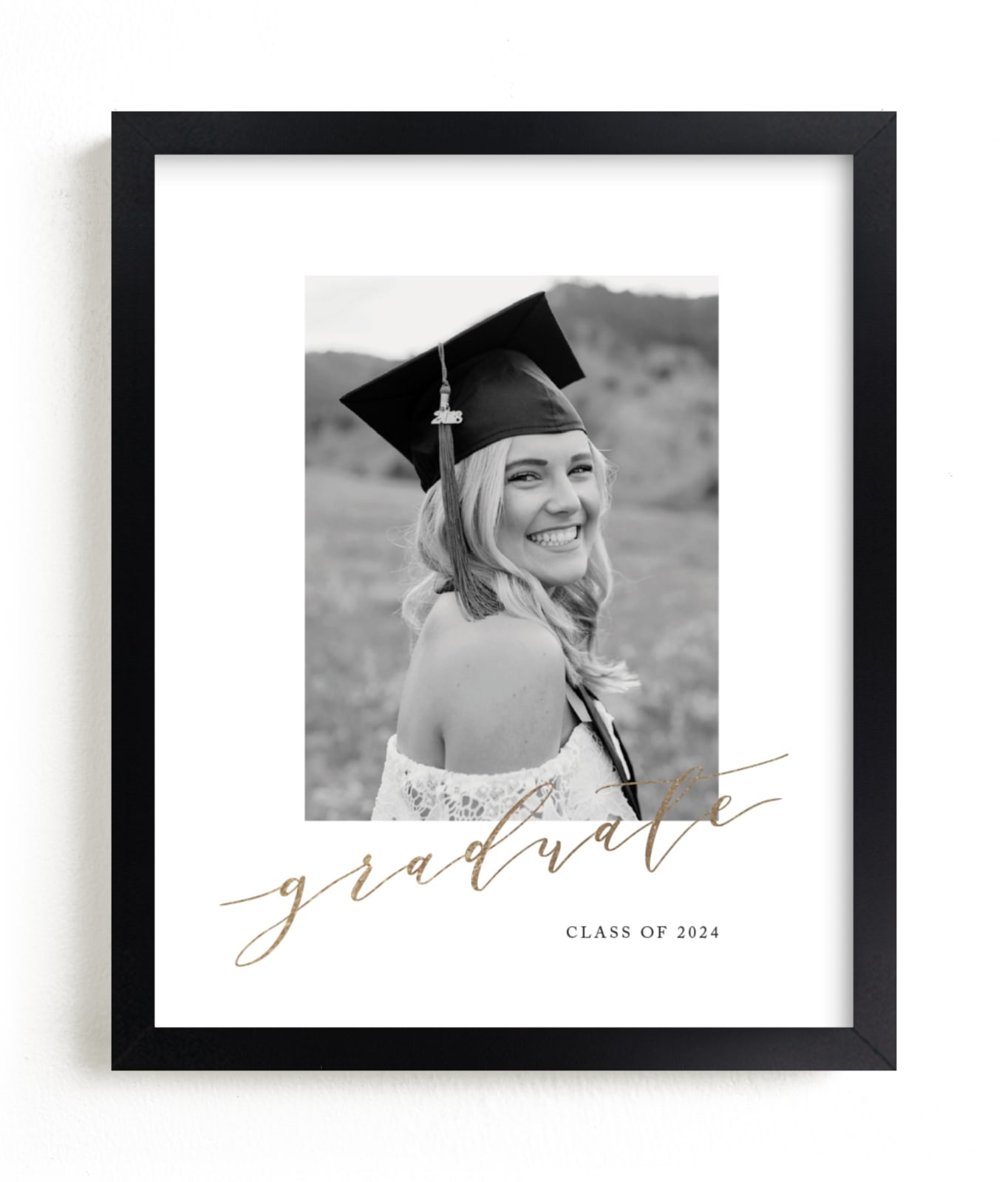 "Scripted" - Foil-pressed Photo Art by Jennifer Postorino in beautiful frame options and a variety of sizes.