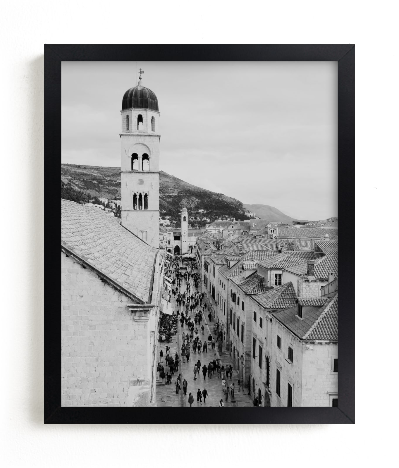 "Dubrovnik" - Limited Edition Art Print by The Rad Life Adventures in beautiful frame options and a variety of sizes.