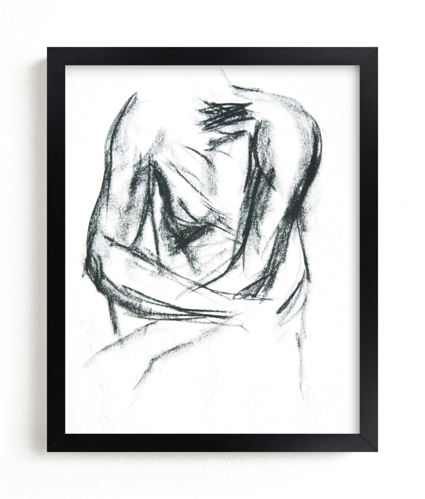 "Embrace" - Limited Edition Art Print by R studio in beautiful frame options and a variety of sizes.