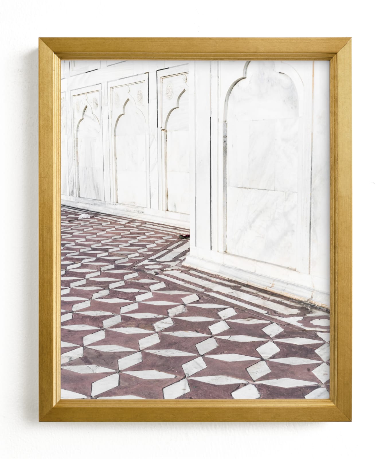 "Palace Walk 2" - Limited Edition Art Print by Kamala Nahas in beautiful frame options and a variety of sizes.