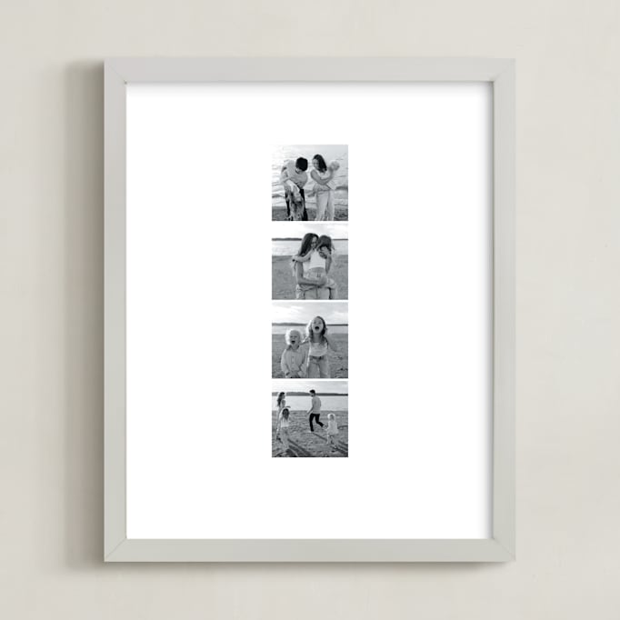 Photo Strip: Framed Photo Custom Photo Art by Minted