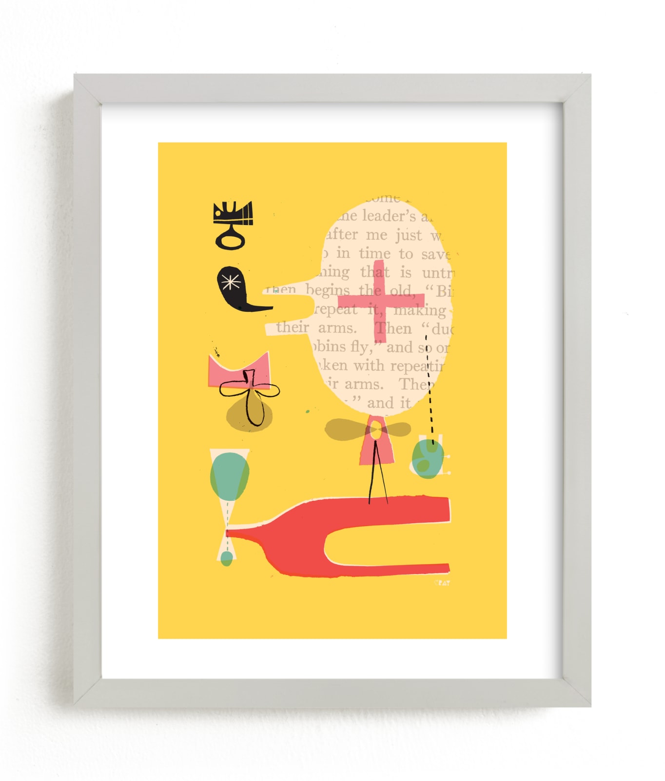 "Fun Games That Make You Laugh" - Limited Edition Art Print by ERAY in beautiful frame options and a variety of sizes.