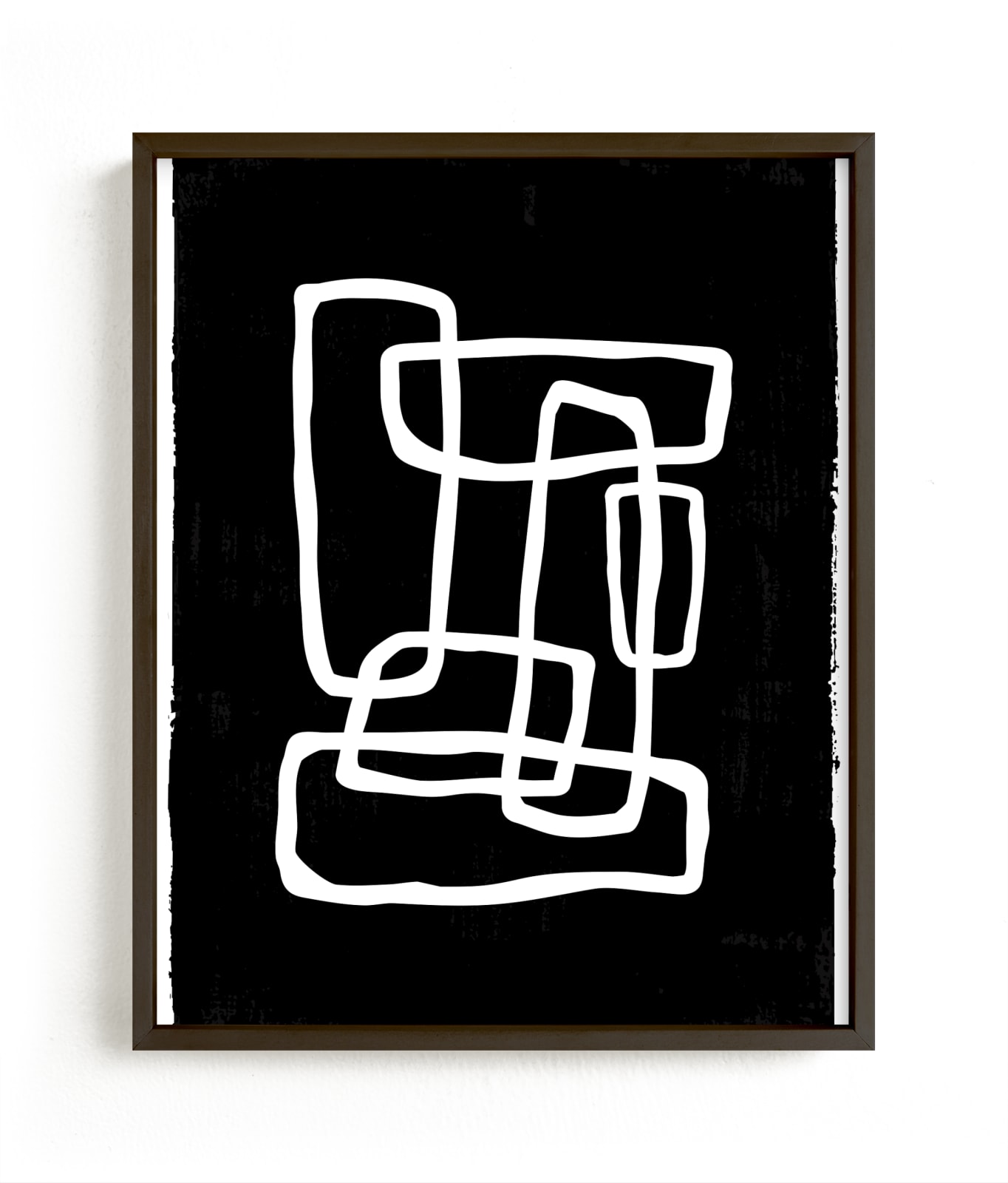 Abstract Interlocking Shapes