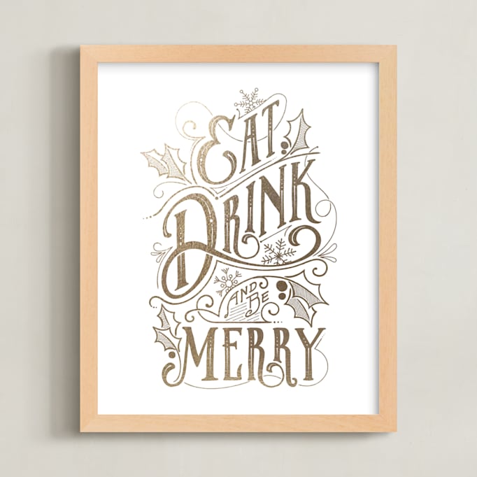 Eat, Drink, and be Merry